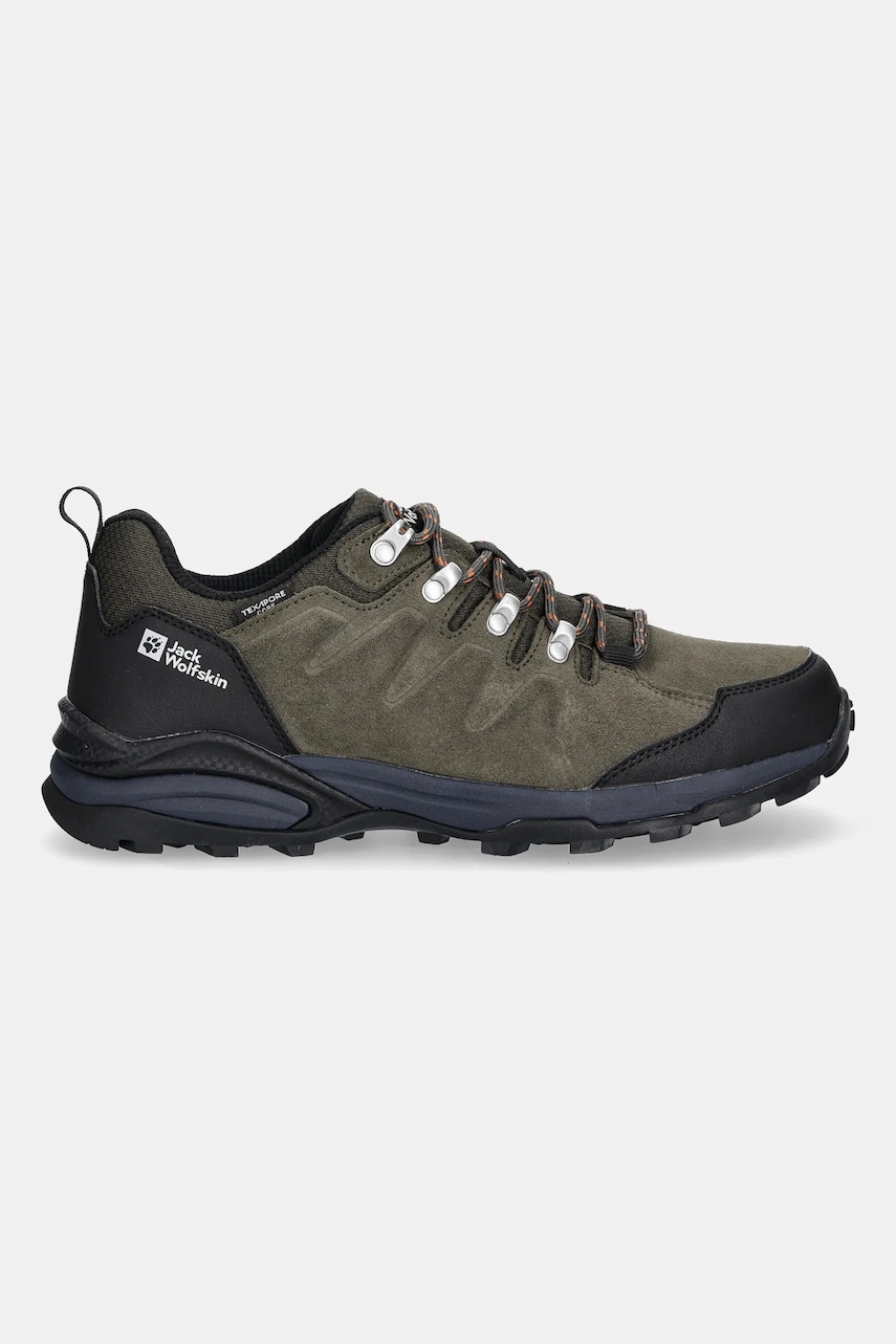 Ботинки Jack Wolfskin Refugio Texapore Low цвет коричневый 4049851 Ботинки Jack Wolfskin Refugio Texapore Low цвет коричневый 4049851