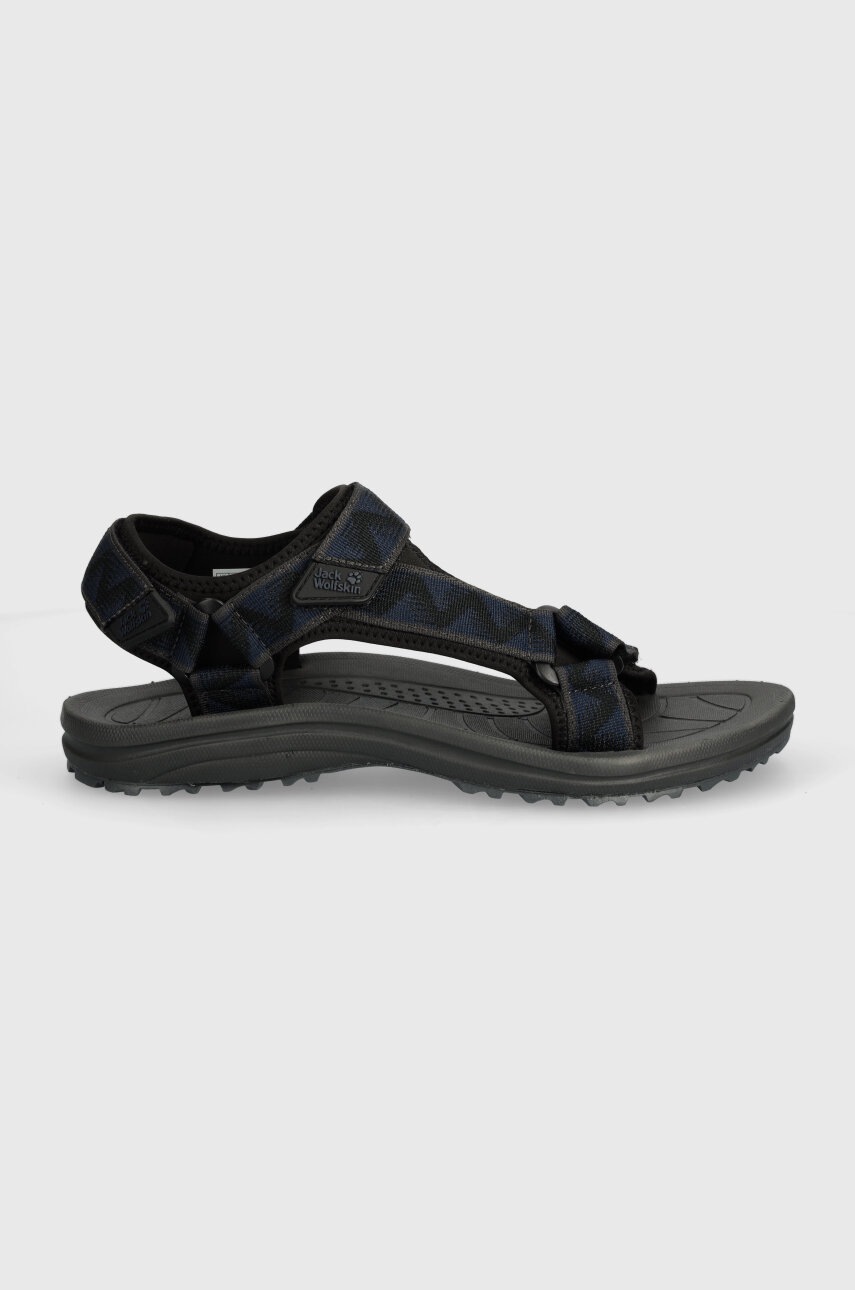 Σανδάλια Jack Wolfskin Wave Breaker χρώμα: ναυτικό μπλε φωτογραφία
