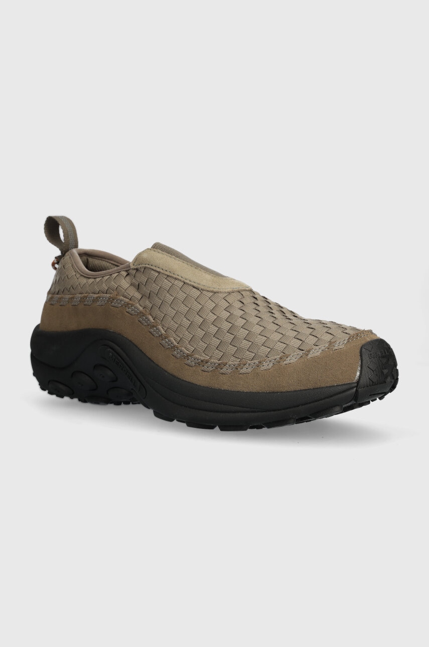 Παπούτσια Merrell 1TRL Jungle Moc Evo Woven χρώμα: μπεζ, J005869 φωτογραφία