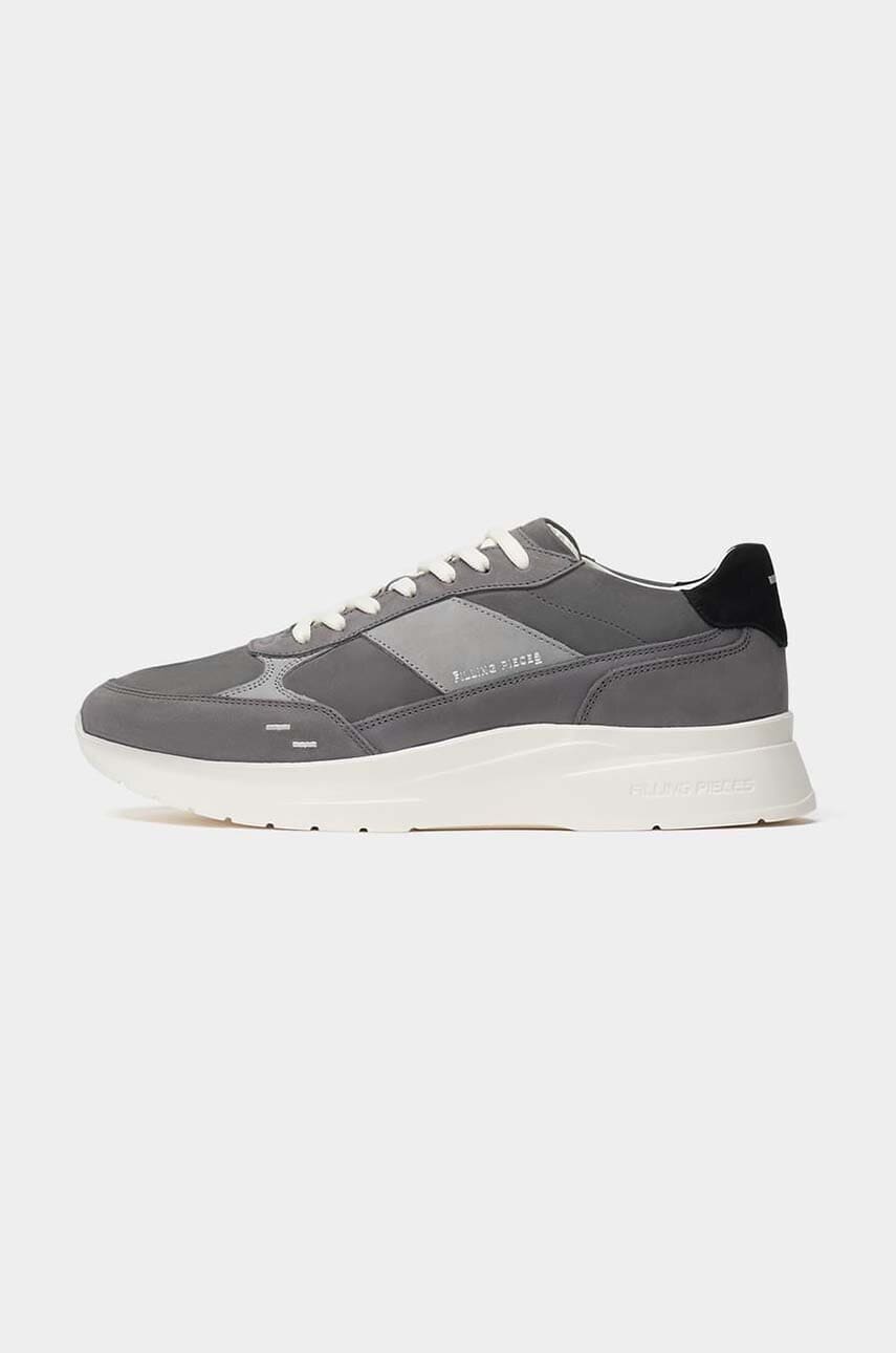 Filling Pieces sneakers din piele întoarsă Jet Runner culoarea gri, 58122791874 Filling Pieces sneakers din piele întoarsă Jet Runner culoarea gri, 58122791874