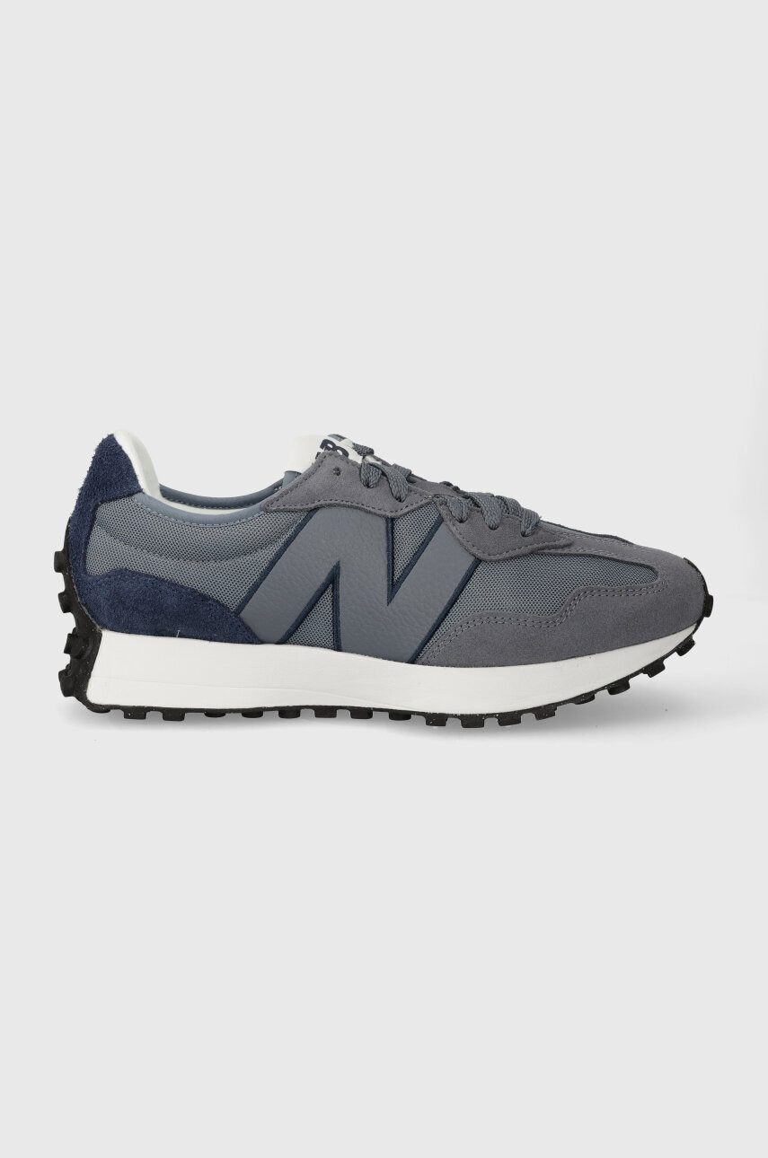 New Balance sneakers 327 culoarea bleumarin, U327MA