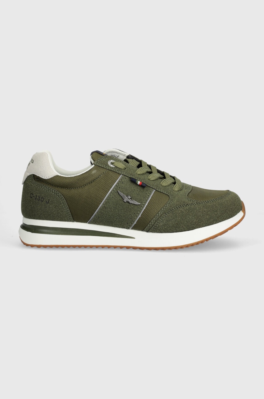 Aeronautica Militare sneakers culoarea verde, SC227CT3330