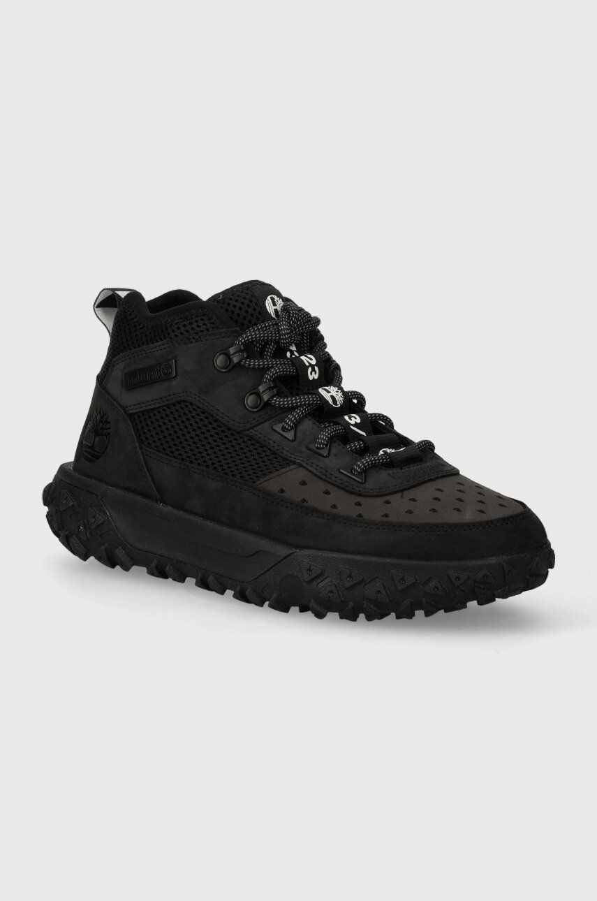 Levně Kožené sneakers boty Timberland Greenstride Motion 6 černá barva, TB0A5VAC0151