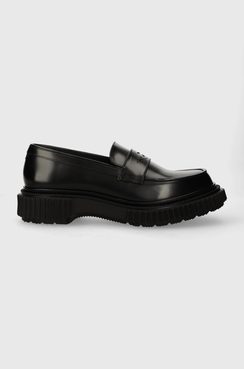 ADIEU pantofi de piele Type 182 bărbați, culoarea negru, 182