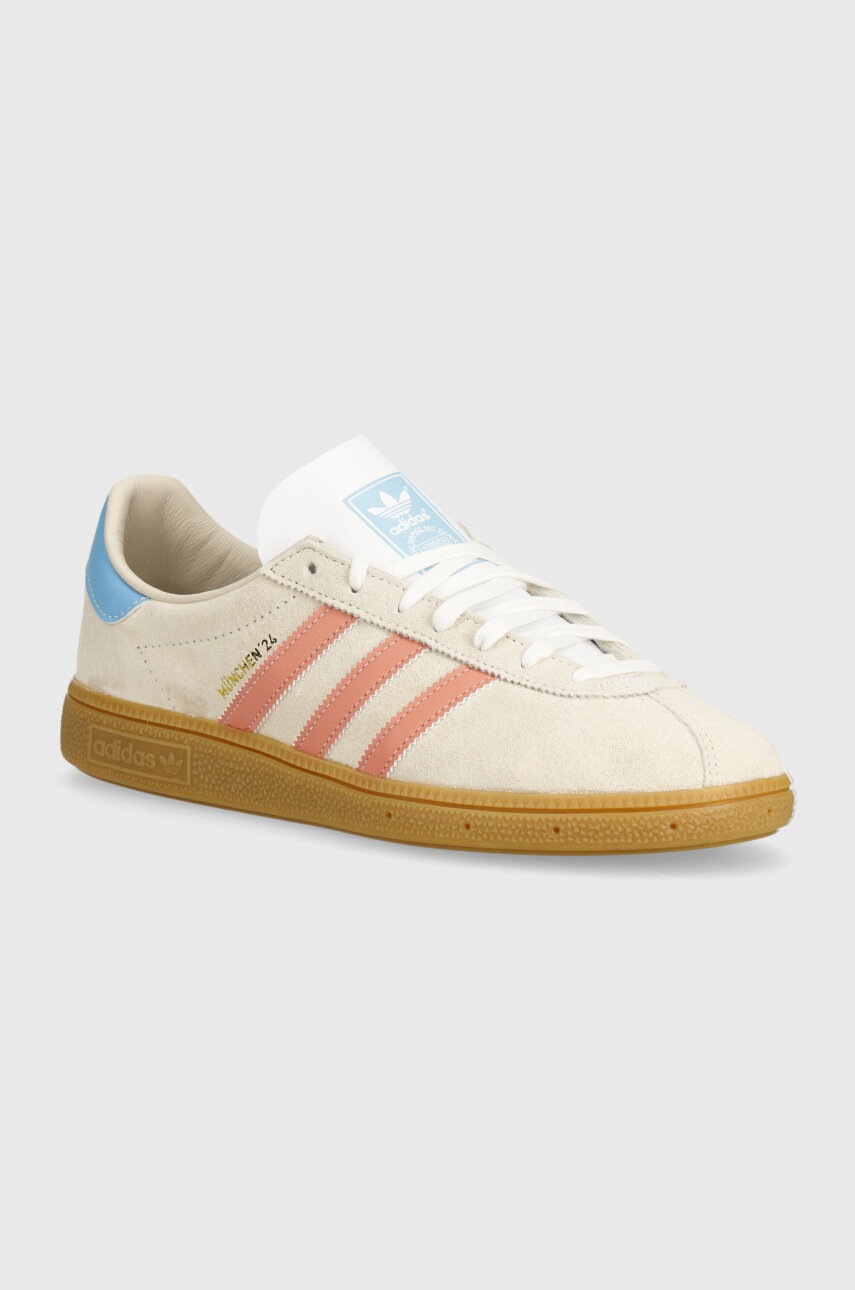 adidas Originals Munchen 24 sneakersy kolor beżowy IG6282