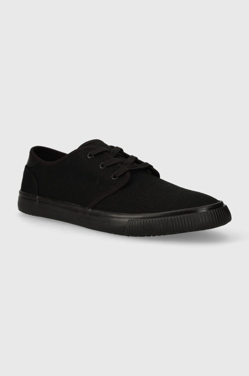 Toms tenisi Carlo barbati, culoarea negru, 10012282