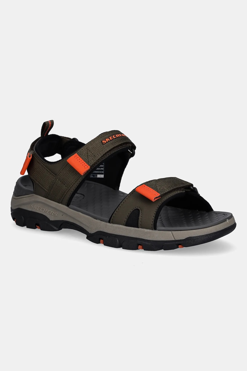 Skechers sandale Tresmen Ryer bărbați, culoarea negru, 205112