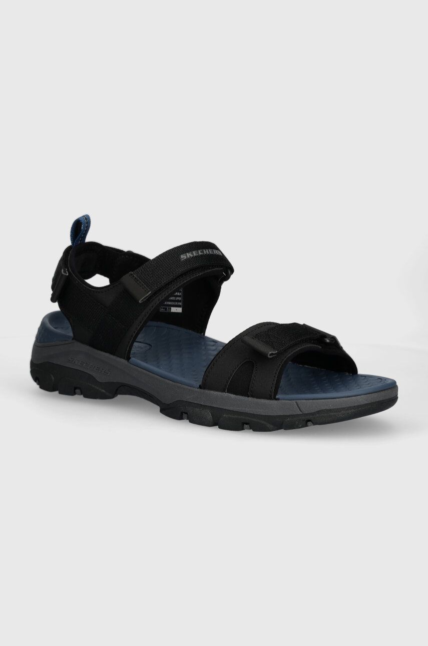 Skechers sandale Tresmen Ryer barbati, culoarea negru