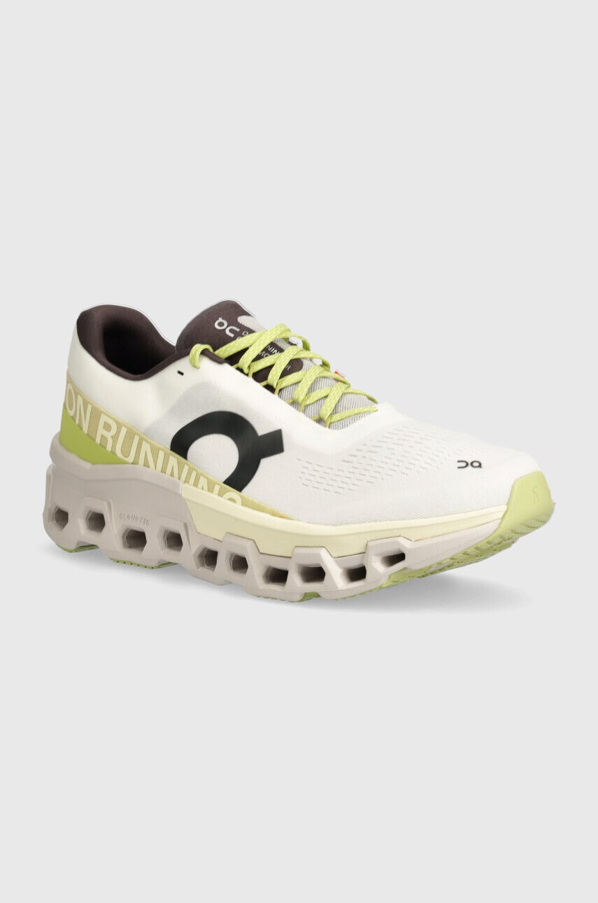 

Обувки ON running Cloudmonster 2 в бяло, Бял