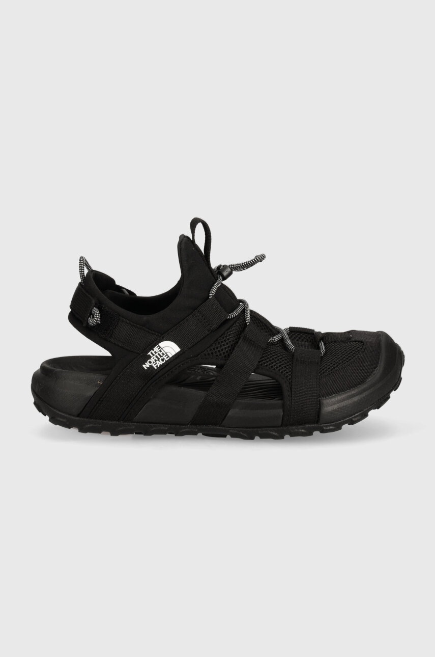 Σανδάλια The North Face Explore Camp χρώμα: μαύρο, NF0A83NLKX71 φωτογραφία