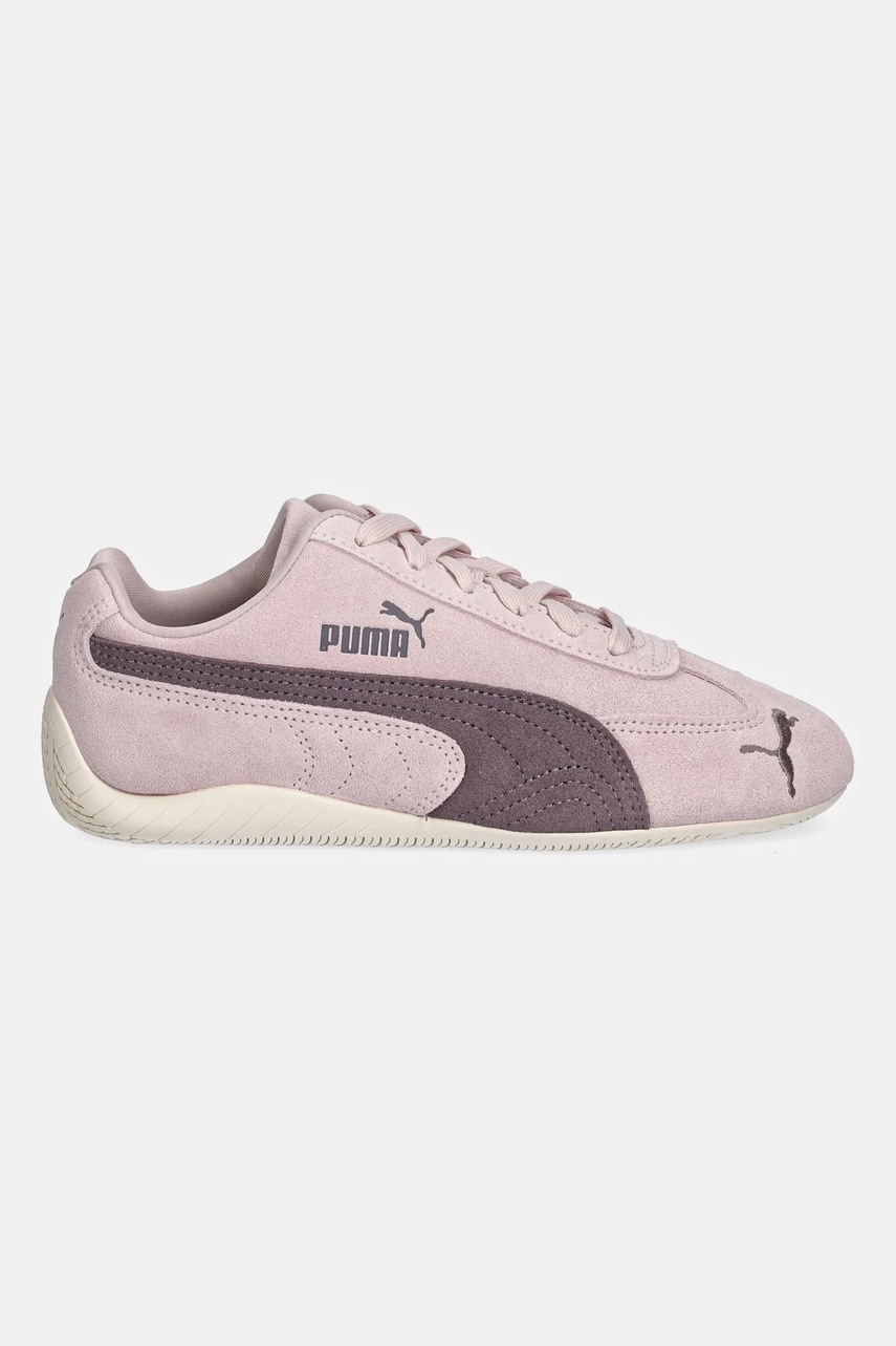 Замшевые кроссовки Puma Speedcat OG цвет розовый 398846