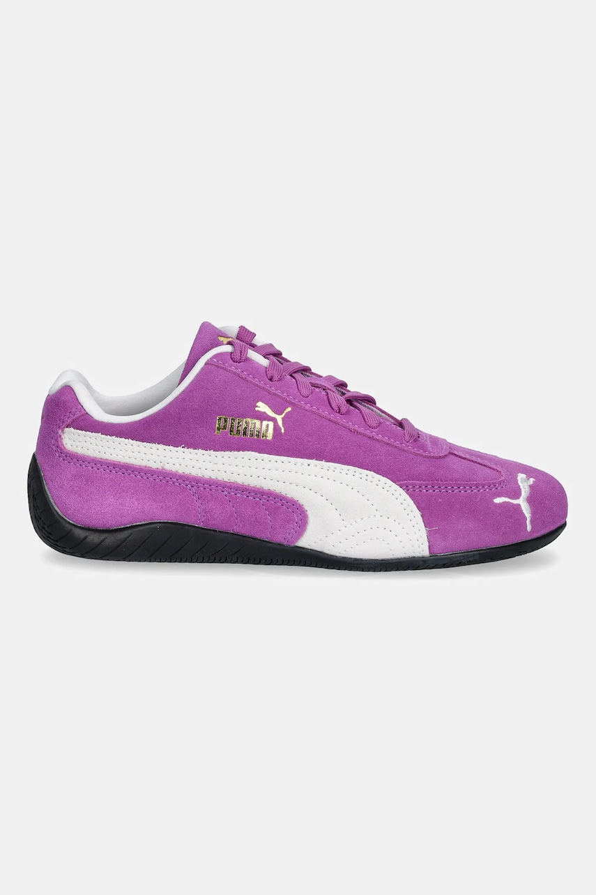 Замшевые кроссовки Puma Speedcat OG цвет фиолетовый 398846 Замшевые кроссовки Puma Speedcat OG цвет фиолетовый 398846