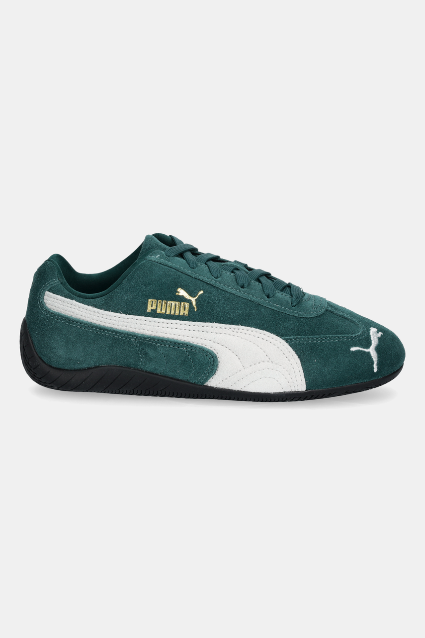 Замшевые кроссовки Puma Speedcat OG цвет чёрный 398846