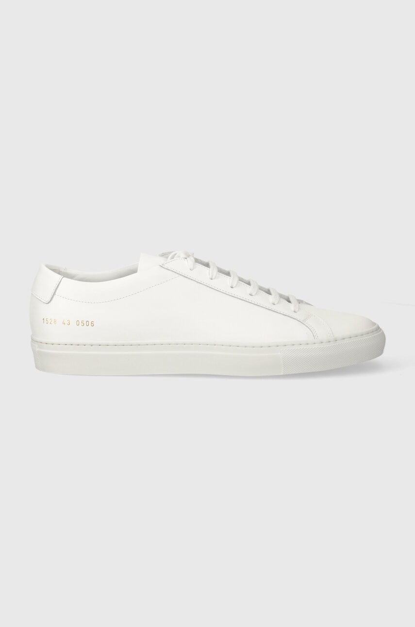 Common Projects sneakersy skórzane Original Achilles Low kolor biały 1528