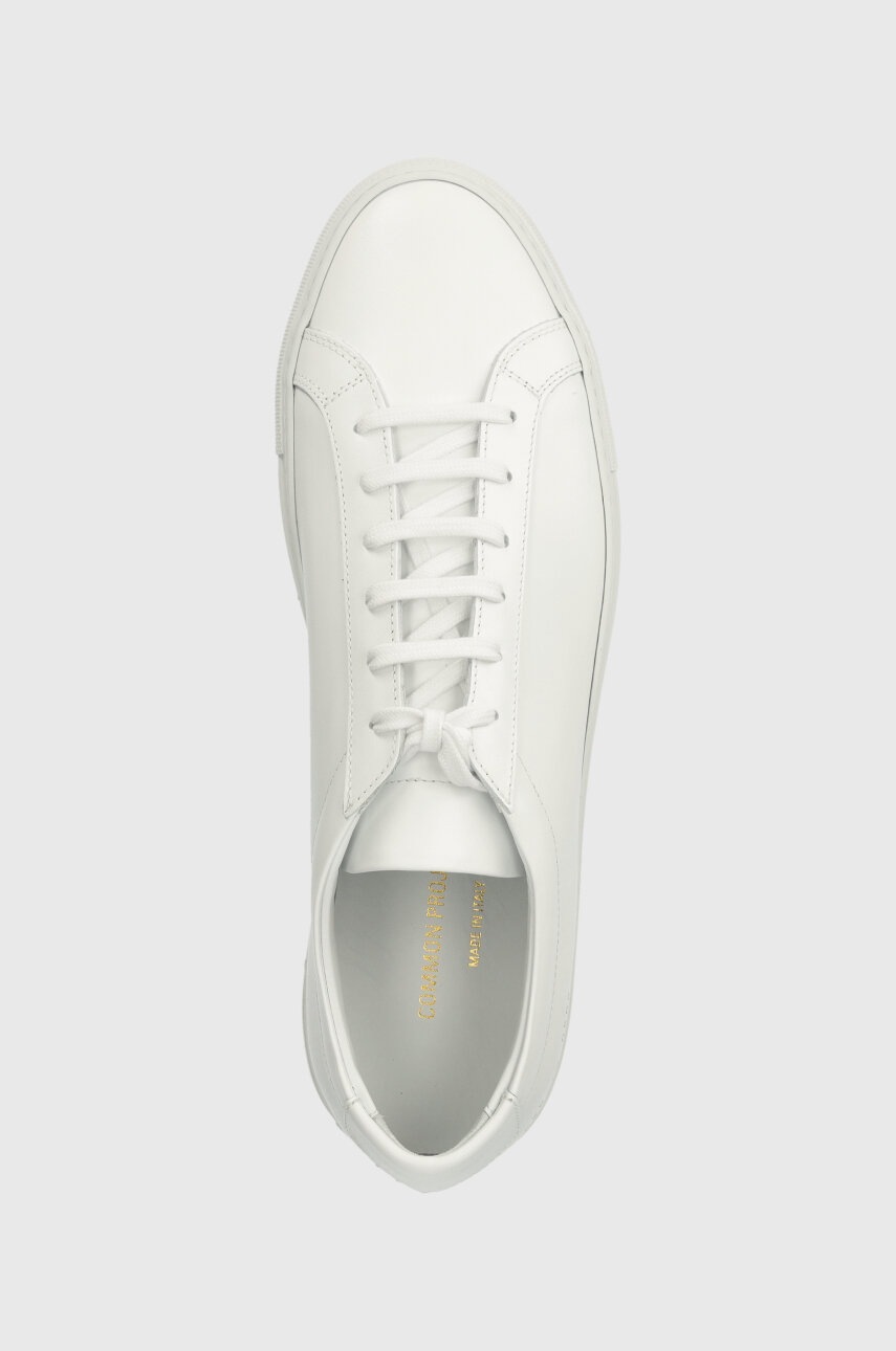 Common Projects sneakersy skórzane Original Achilles Low kolor biały 1528