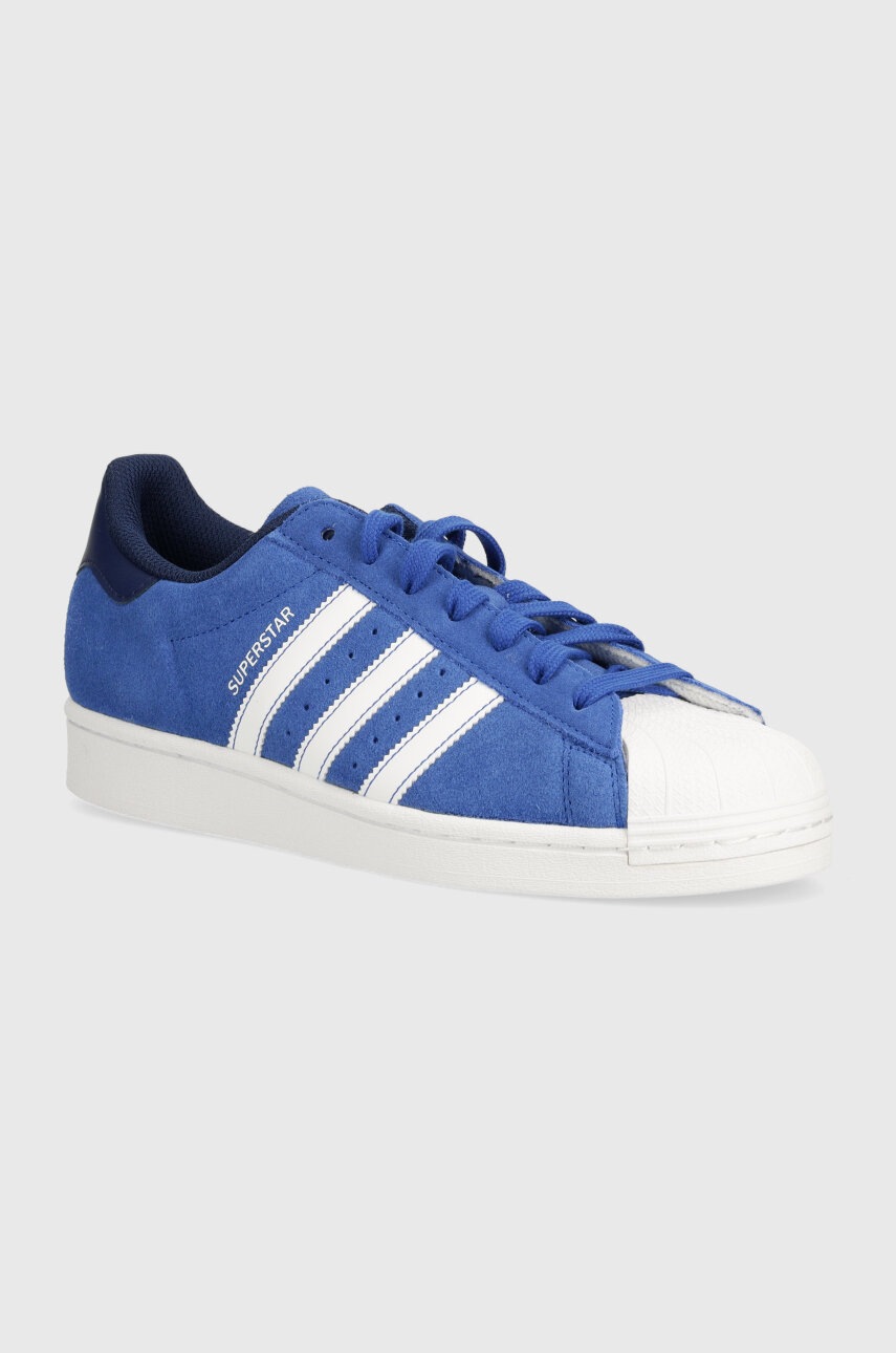 

Велурени маратонки adidas Originals в синьо IF3643, Син