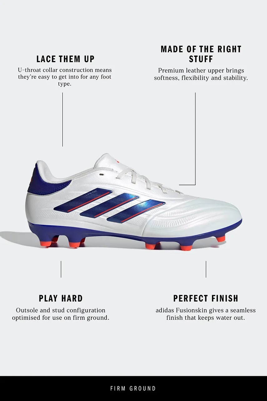 Παπούτσια ποδοσφαίρου adidas Performance korki Copa Pure 2 League Copa Pure 2 League χρώμα: κίτρινο IF5448 φωτογραφία