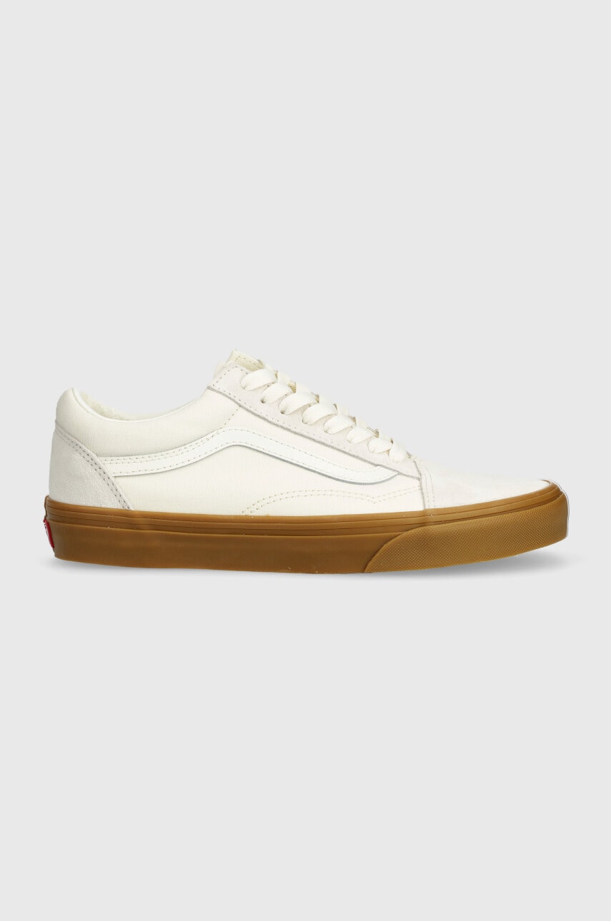 Vans tenisi Old Skool culoarea bej, VN000CR5OVM1