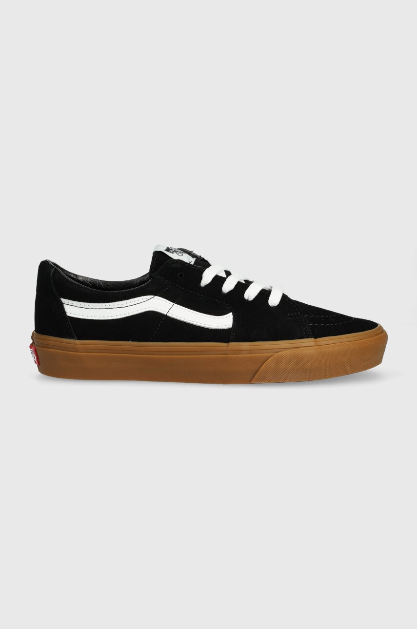 Vans tenisi SK8-Low culoarea negru, VN000BVXB9M1