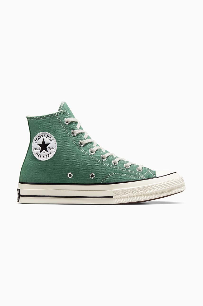 Levně Kecky Converse Chuck 70 zelená barva, A06521C