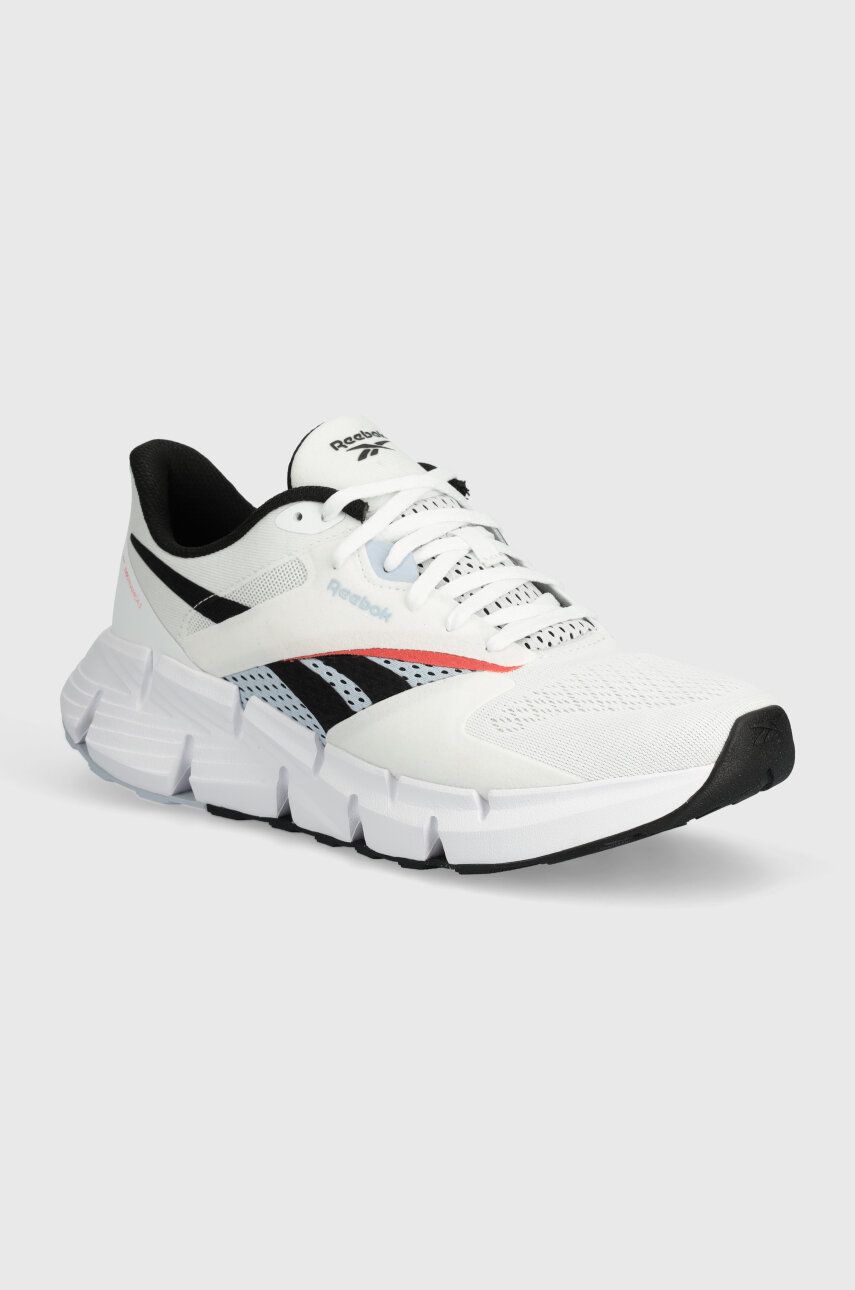 Reebok pantofi de alergat Zig Dynamica 5 culoarea alb, 100074657