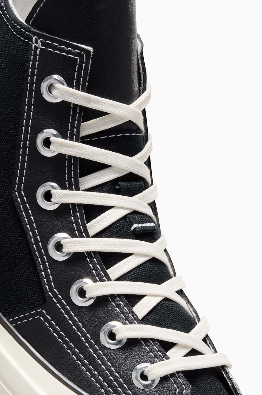 Converse Chuck 70 De Luxe Squared HI trampki kolor czarny A06435C