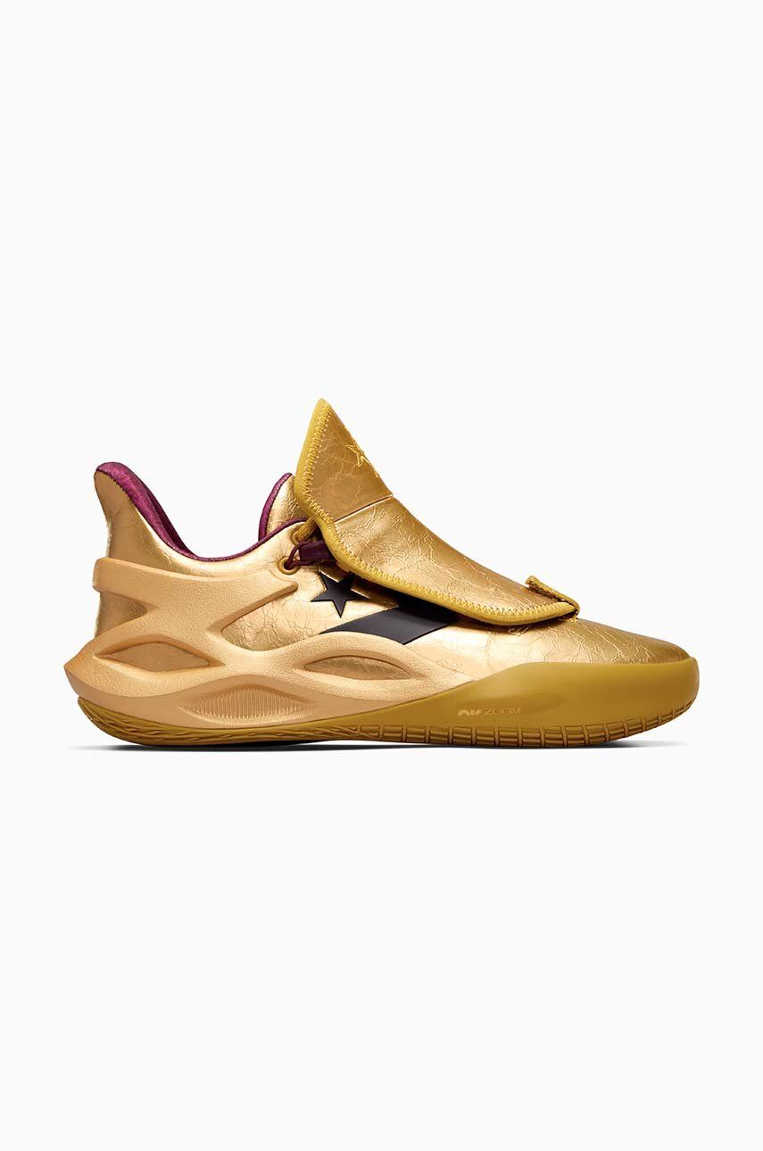 Levně Sneakers boty Converse Converse x Wonka All Star BB Trilliant CX zlatá barva, A08158C