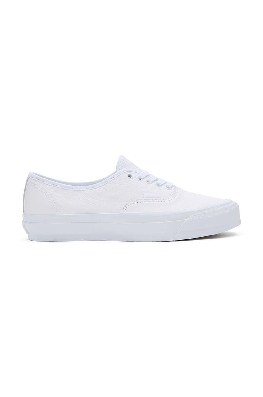Vans tenisi de piele Premium Standards Authentic Reissue 44 culoarea alb, VN000CQAWWW1