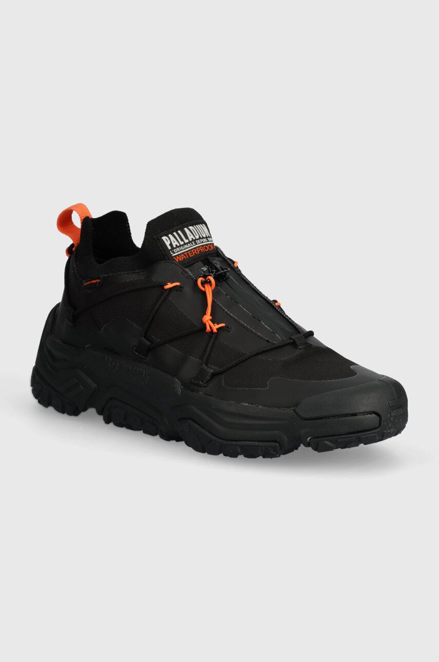 Palladium sneakers OFF-GRID LO ZIP WP+ culoarea negru, 79112.001.M