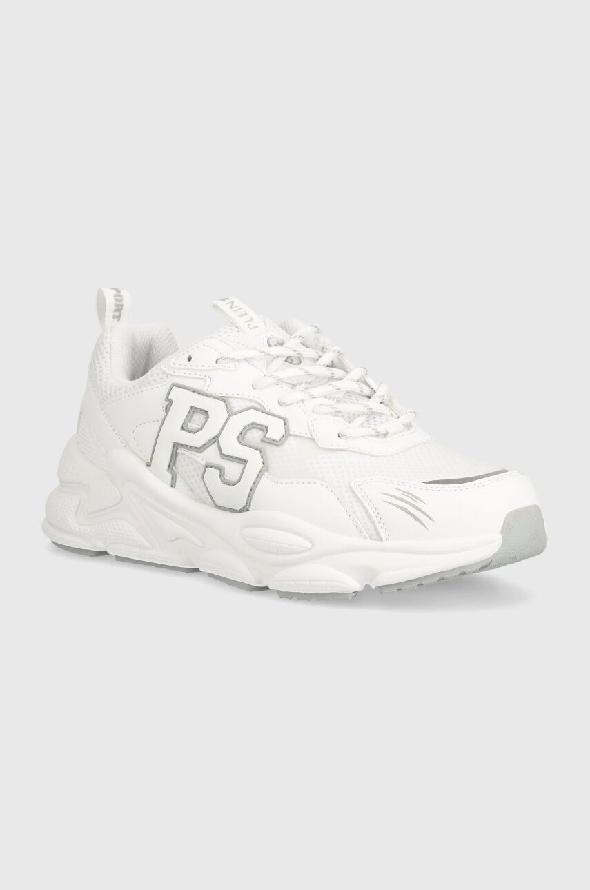 Αθλητικά PLEIN SPORT Lo-Top Sneakers χρώμα: άσπρο, USC0611 STE003N 0101 λευκό