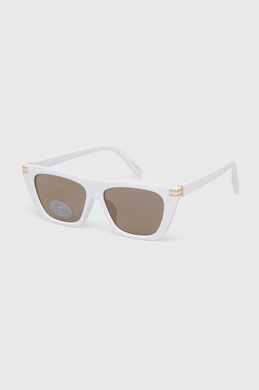 Aldo ochelari de soare LATROBE femei, culoarea alb, LATROBE.100