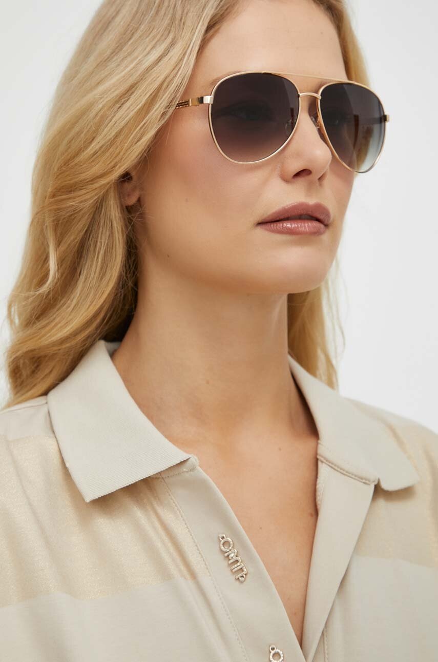 

Слънчеви очила Guess в златисто, Злато
