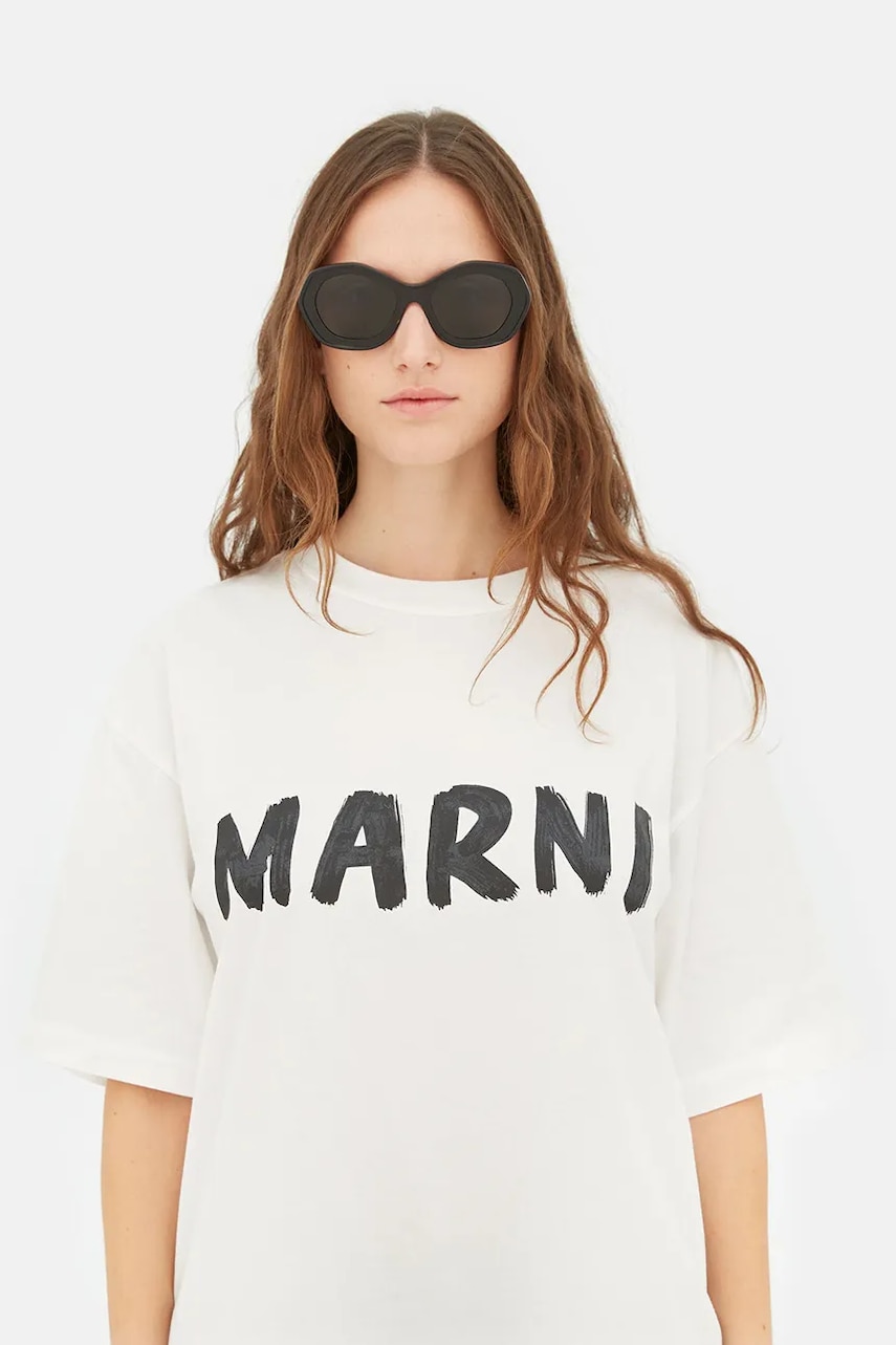 Marni ochelari de soare Ulawun Vulcano Black femei, culoarea negru, EYMRN00024.001.J5B Marni ochelari de soare Ulawun Vulcano Black femei, culoarea negru, EYMRN00024.001.J5B