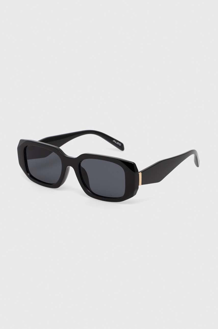 Aldo ochelari de soare MIRORENAD femei, culoarea negru, MIRORENAD.001