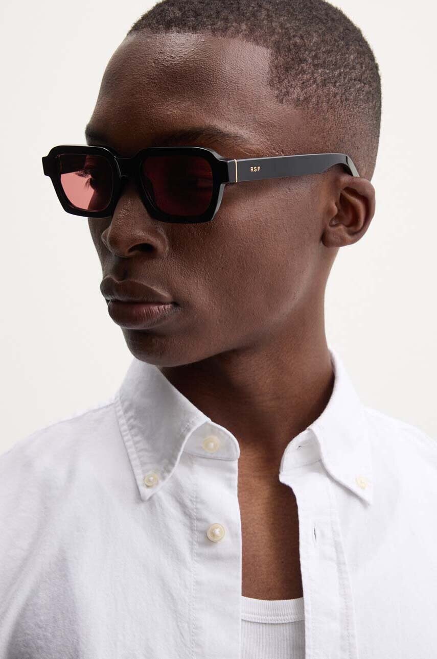 Retrosuperfuture ochelari de soare Caro culoarea negru, CARO.NXE