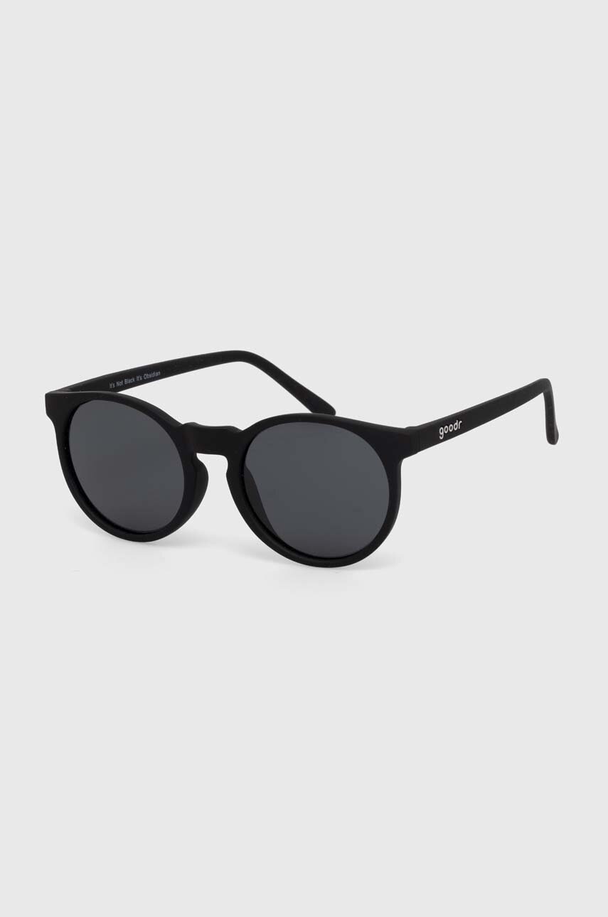 Goodr ochelari de soare Circle Gs Its Not Black Its Obsidian culoarea negru, GO-638907