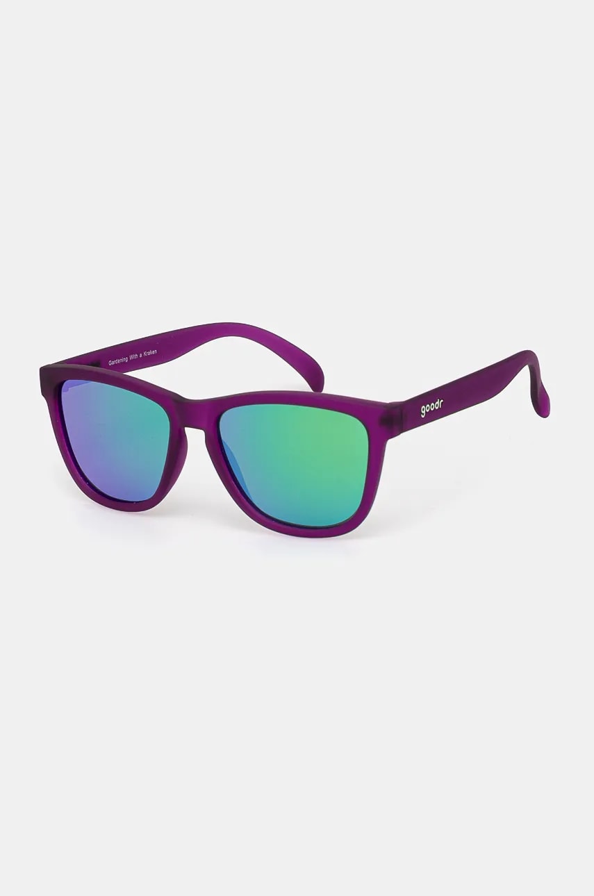 Goodr ochelari de soare OGs Gardening with a Kraken culoarea violet, GO-703612 Goodr ochelari de soare OGs Gardening with a Kraken culoarea violet, GO-703612