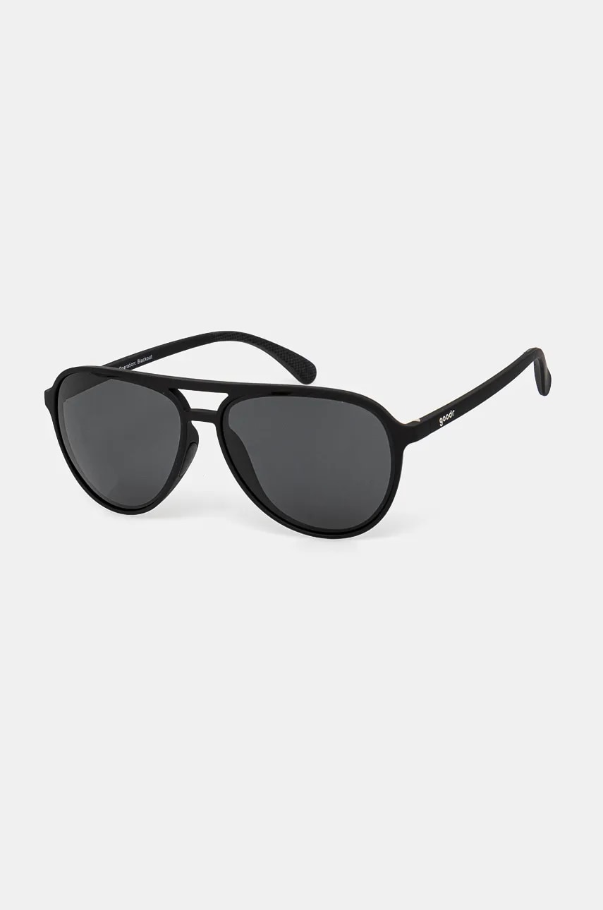 Goodr ochelari de soare Mach Gs Operation: Blackout culoarea negru, GO-955929 Goodr ochelari de soare Mach Gs Operation: Blackout culoarea negru, GO-955929