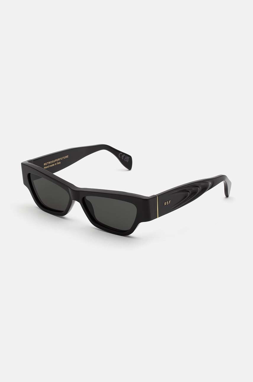 Retrosuperfuture ochelari de soare Nameko culoarea negru, NAMEKO.K8U Retrosuperfuture ochelari de soare Nameko culoarea negru, NAMEKO.K8U
