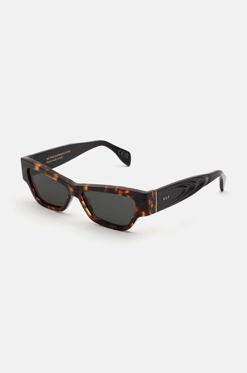 Retrosuperfuture ochelari de soare Nameko culoarea maro, NAMEKO.XWN Retrosuperfuture ochelari de soare Nameko culoarea maro, NAMEKO.XWN