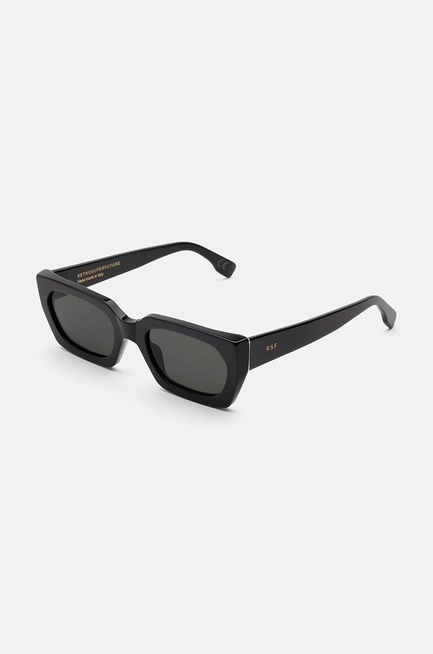 Retrosuperfuture ochelari de soare Teddy culoarea negru, TEDDY.H5N Retrosuperfuture ochelari de soare Teddy culoarea negru, TEDDY.H5N