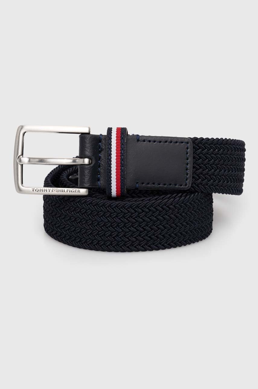 

Детски колан Tommy Hilfiger в тъмносиньо, Тъмносин