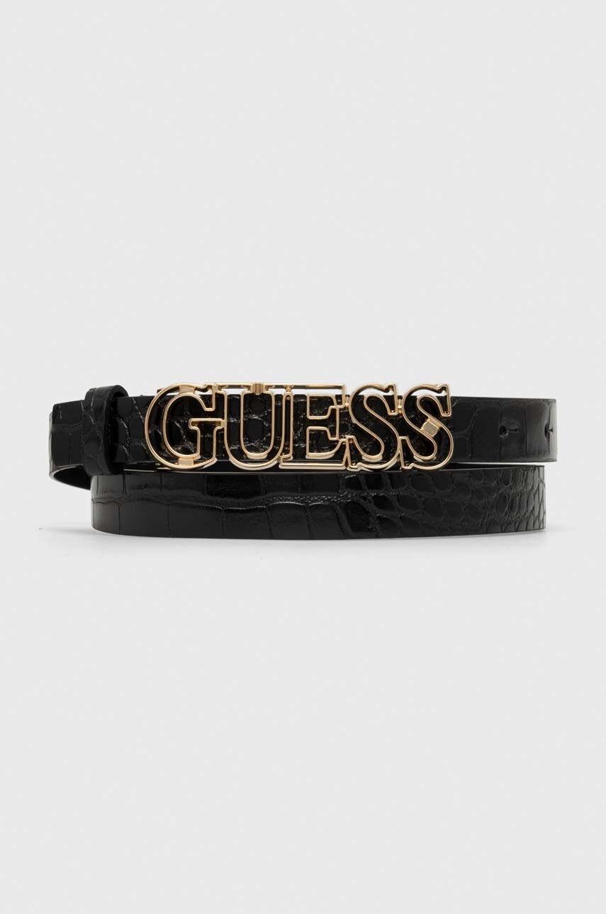 

Колан Guess SESTRI дамски в черно BW9092 P4220, Черен