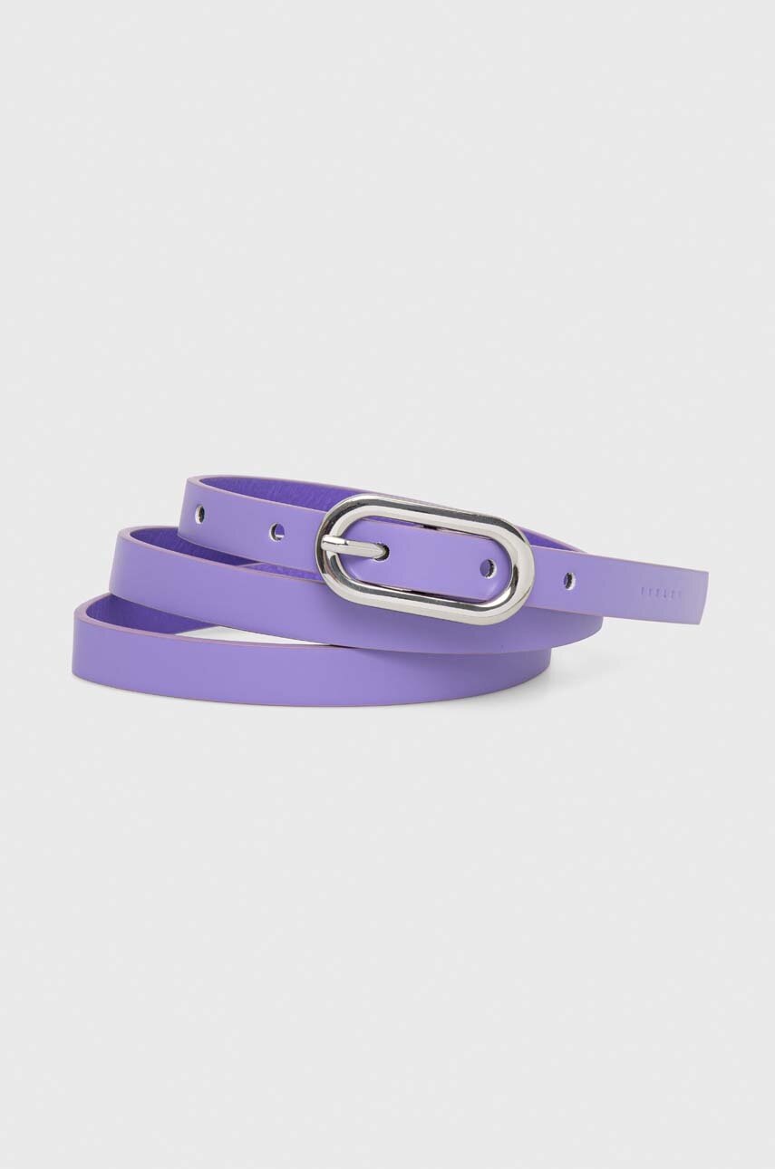 Sisley curea femei, culoarea violet