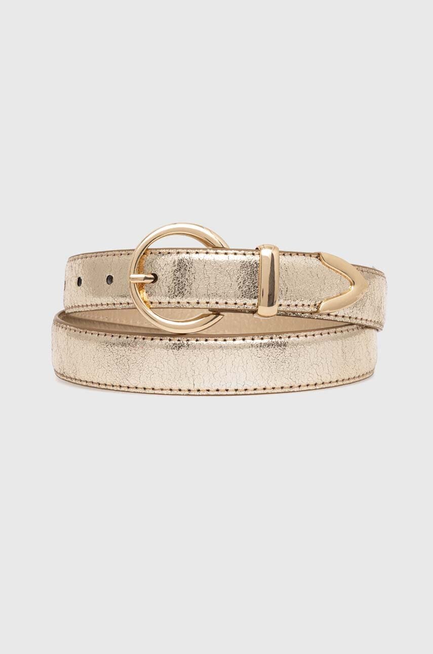 Morgan curea 3GOLD femei, culoarea auriu, 3GOLD
