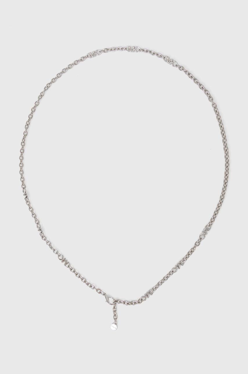 

Колан MICHAEL Michael Kors дамски в сребристо, Сребърен