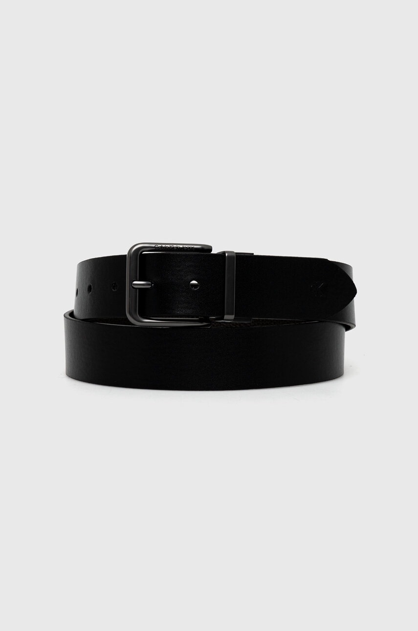 

Колан с две лица Calvin Klein Jeans мъжки в черно K50K511420, Черен