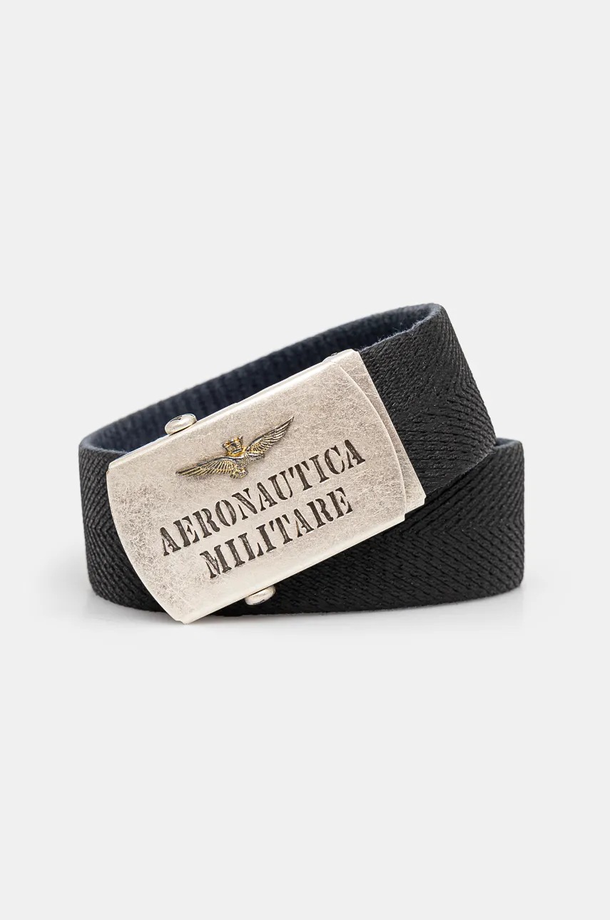 

Колан Aeronautica Militare мъжки в синьо, Тъмносин