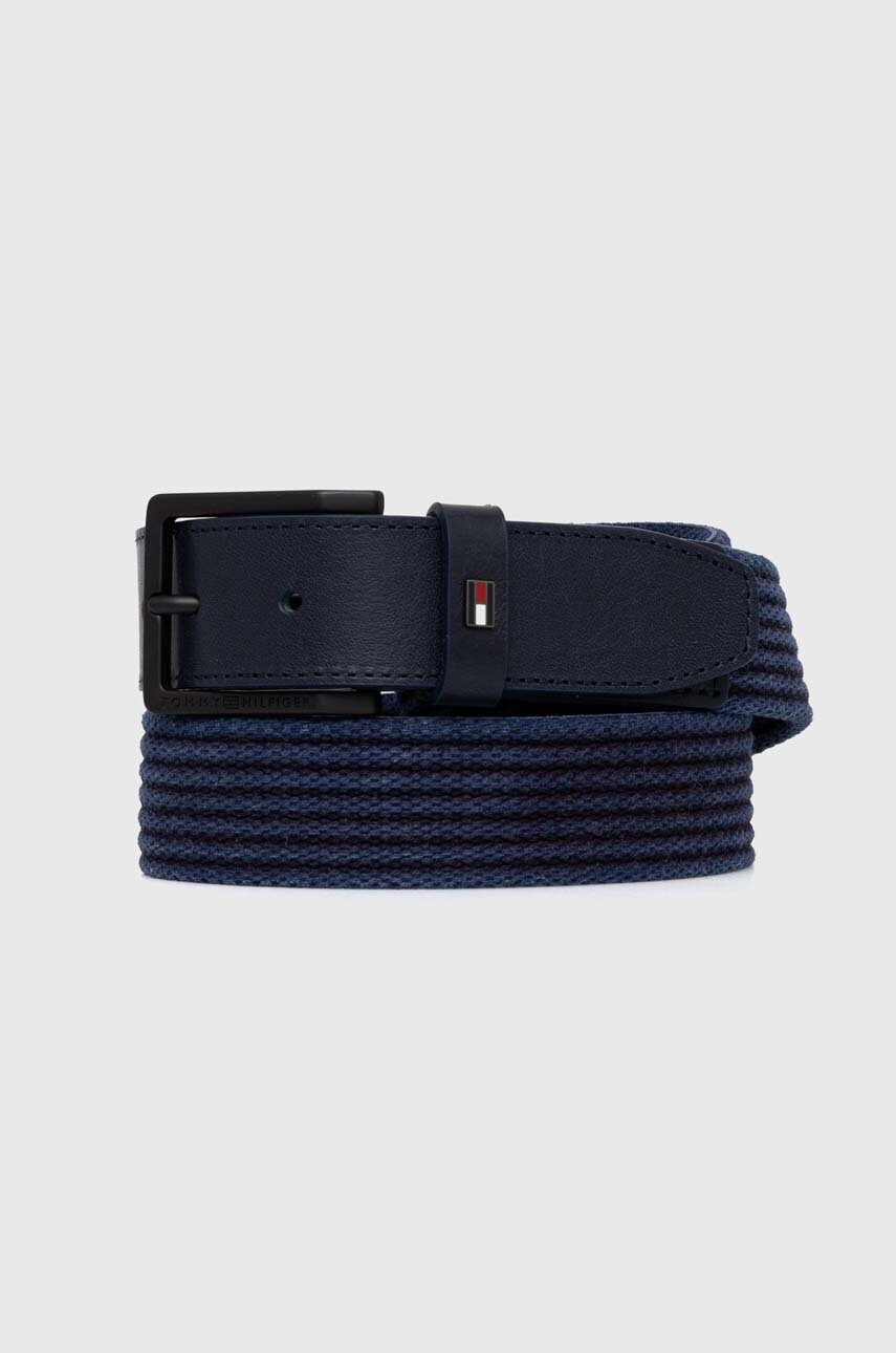 

Колан Tommy Hilfiger мъжки в тъмносиньо AM0AM12167, Тъмносин