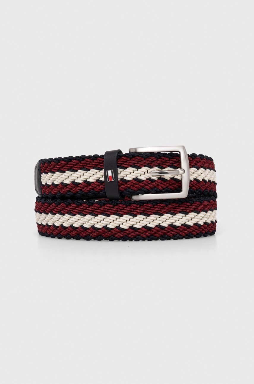 

Колан Tommy Hilfiger мъжки AM0AM12243, Бордо